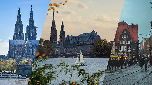 KÖLN HAMBURG BREMEN